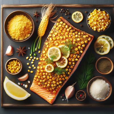 Image of Super Easy Corn Crusted Baked Salmon