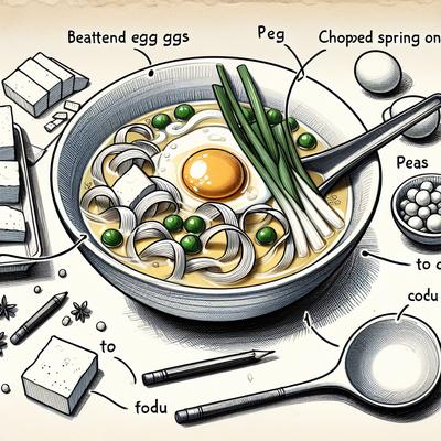 Image of Super Easy Egg Flower Soup
