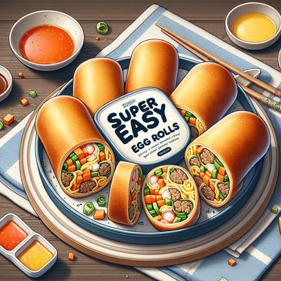 Image of Super Easy Egg Rolls