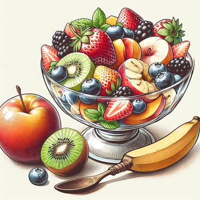Image of Super Easy Fruit Salad