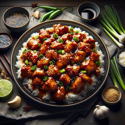 Image of Super Easy General Tso Chicken Dinner