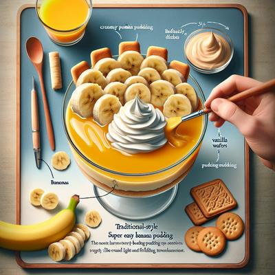 Image of Super Easy Lite Banana Pudding