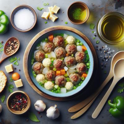 Image of Super Easy Meatball Soup