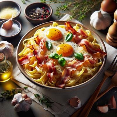 Image of Super Easy Pasta Carbonara