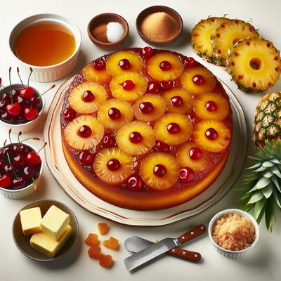 Image of Super Easy Pineapple Upside Down Cake
