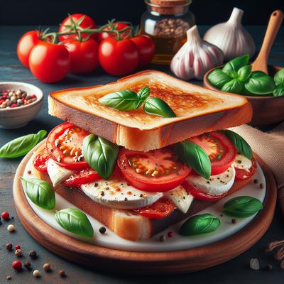 Image of Super Easy Pizza Sandwich