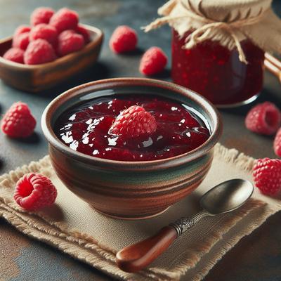 Image of Super Easy Raspberry Sauce Made from Jam