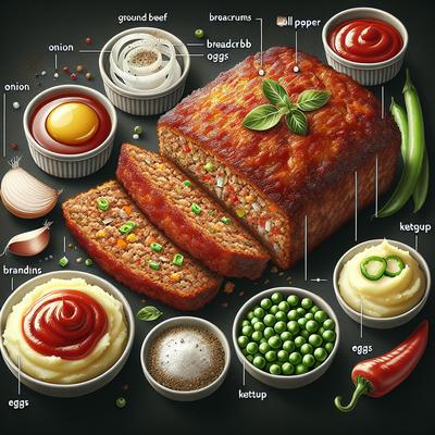 Image of Super Easy Stove Top Stuffing Meatloaf