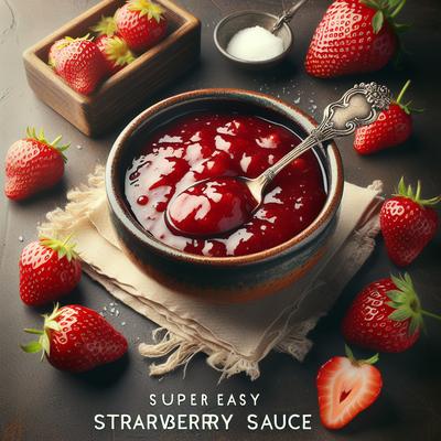 Image of Super Easy Strawberry Sauce