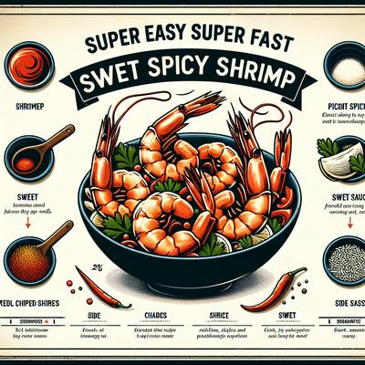 Image of Super Easy Super Fast Sweet Spicy Shrimp