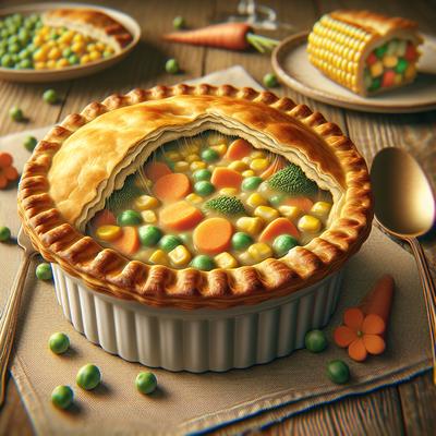 Image of Super Easy Veggie Pot Pie