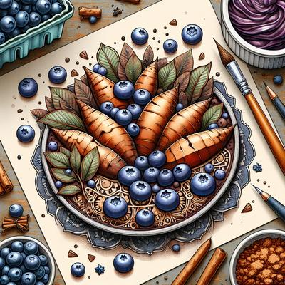 Image of Super Easy Yam Blueberry Delight