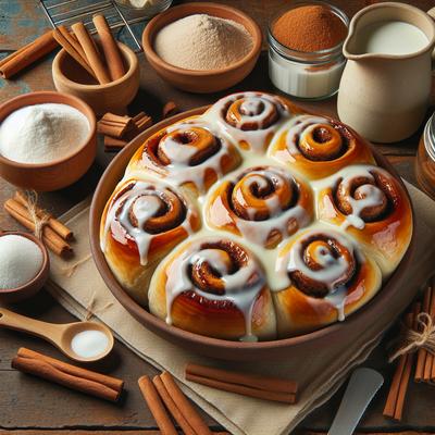 Image of Super Fantastic Cinnamon Rolls Bread Machine Recipe