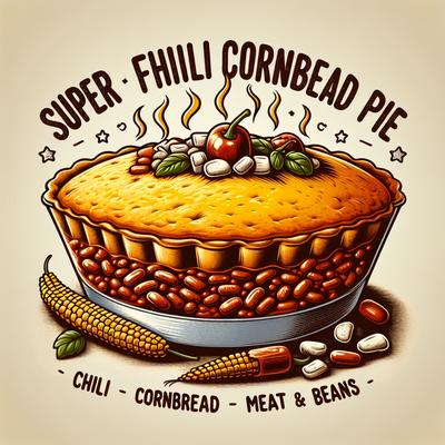 Image of Super Fast Chili Cornbread Pie