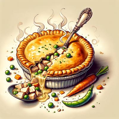 Image of Super Fast Easy Chicken Pot Pie