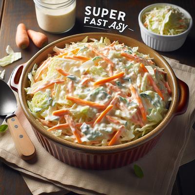 Image of Super Fast Easy Coleslaw