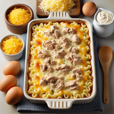 Image of Super Fast Easy Tuna Noodle Casserole