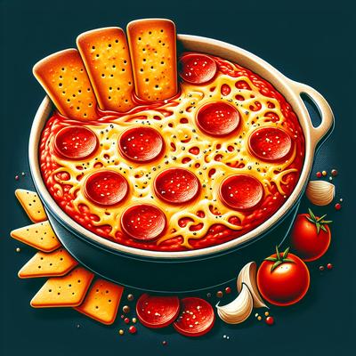 Image of Super Fast Pepperoni Pizza Dip