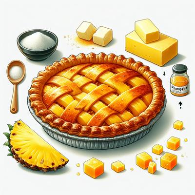 Image of Super Fast Pineapple Pie