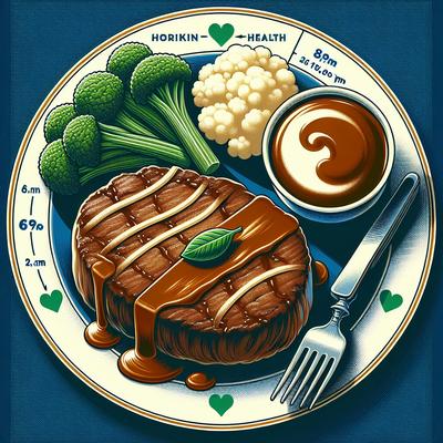 Image of Super Fast Salisbury Steak Low Cal