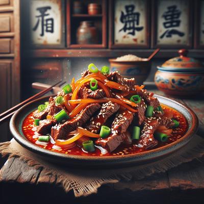 Image of Super Fast Spicy Orange Beef