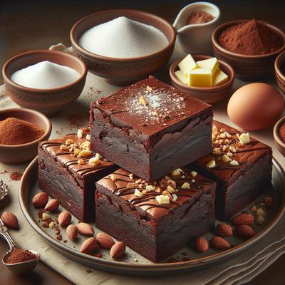 Image of Super Fudgy Three Way Topped Brownies