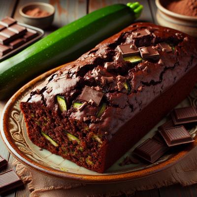 Image of Super Healthy Double Chocolate Zucchini Bread