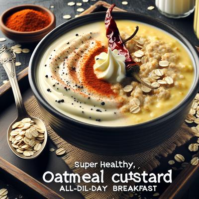 Image of Super Healthy Spicy Oatmeal Custard All Day Breakfast