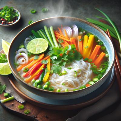 Image of Super Low Cal Thai Noodle Soup
