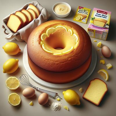 Image of Super Moist Cake Mix Lemon Pound Cake
