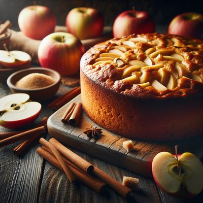 Image of Super Moist Fresh Apple Cake