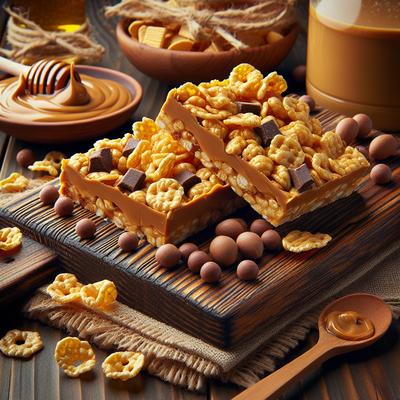 Image of Super Peanut Butter Cereal Bars