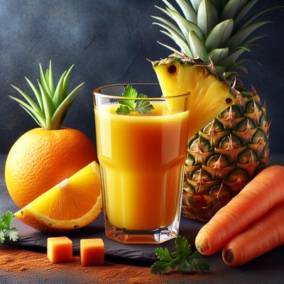 Image of Super Pineapple Orange Carrot Juice