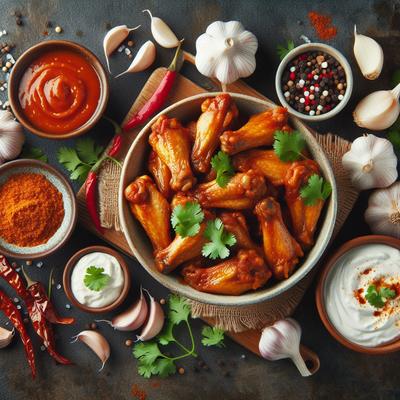 Image of Super Quick and Easy Hot Wings