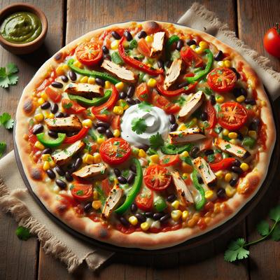 Image of Super Quick and Easy Southwestern Pizza
