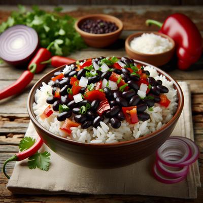 Image of Super Quick Black Beans and Rice