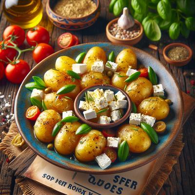 Image of Super Quick Feta Potatoes