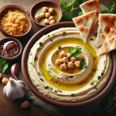 Image of Super Quick Light Hummus
