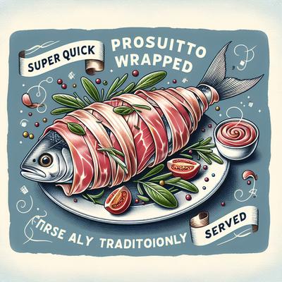Image of Super Quick Prosciutto Wrapped Fish