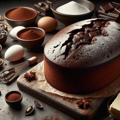 Image of Super Rich Chocolate Pound Cake