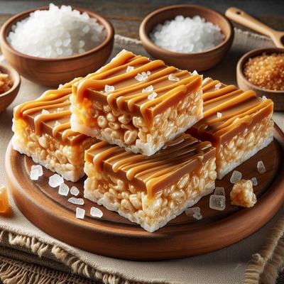 Image of Super Rich Rice Krispie Caramel Bars