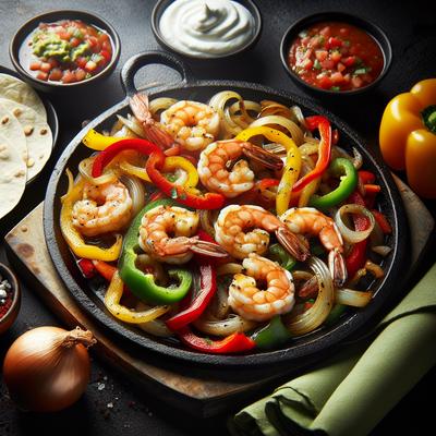 Image of Super Savory Shrimp Fajitas