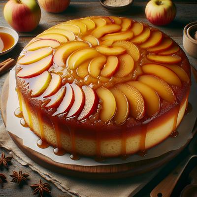 Image of Super Simple Apple Upside Down Cake