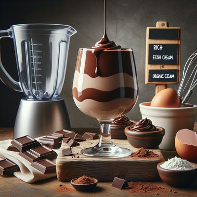 Image of Super Simple Blender Chocolate Mousse