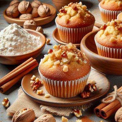 Image of Super Simple Cinnamon Nut Muffins