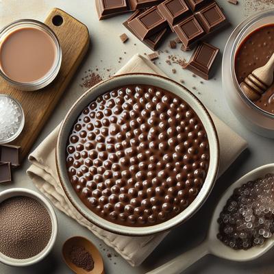 Image of Super Simple Microwave Chocolate Tapioca Pudding