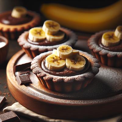 Image of Super Simple Mini Chocolate Banana Cream Pies