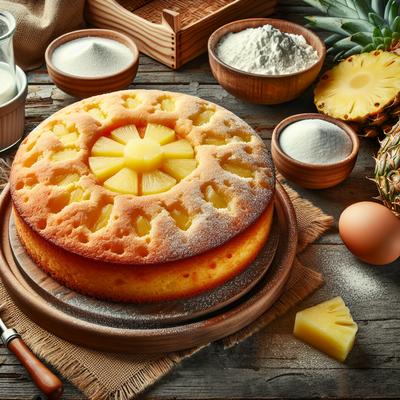 Image of Super Simple Pineapple Cake