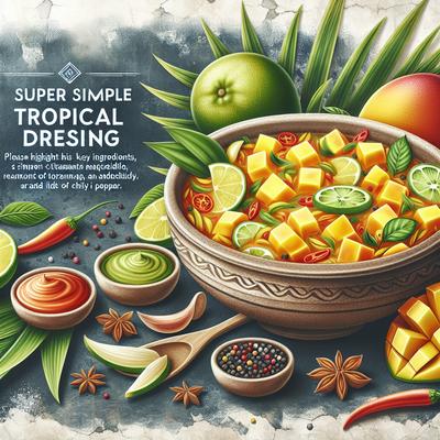 Image of Super Simple Tropical Dressing