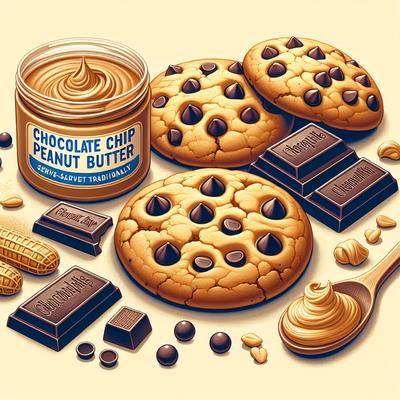 Image of Super Soft Chocolate Chip Peanut Butter Cookies